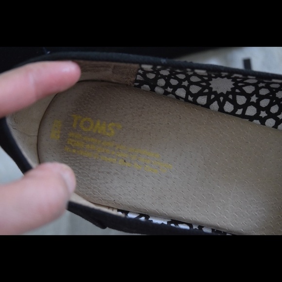 Toms peep toe wedges - Picture 7 of 8